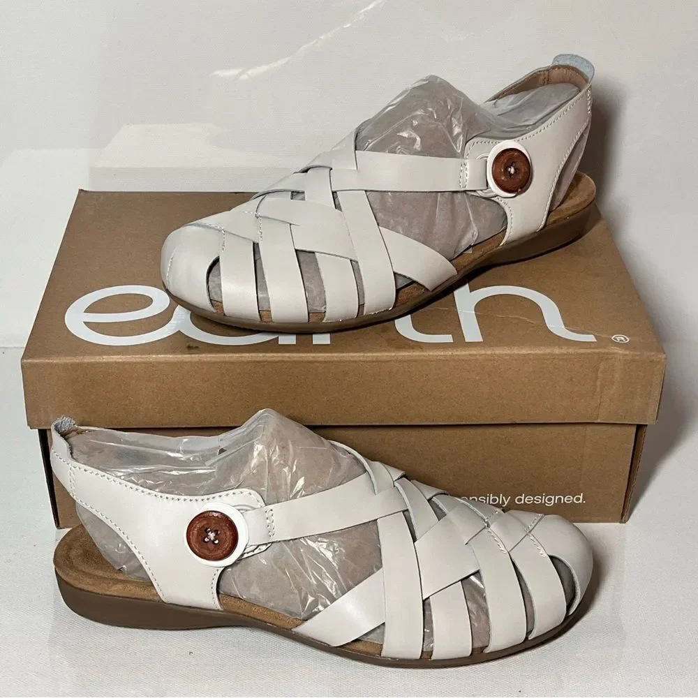Earth Belita Leather Fisherman Sandals